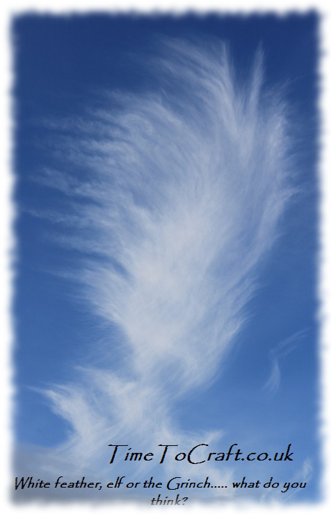 feathery cloud