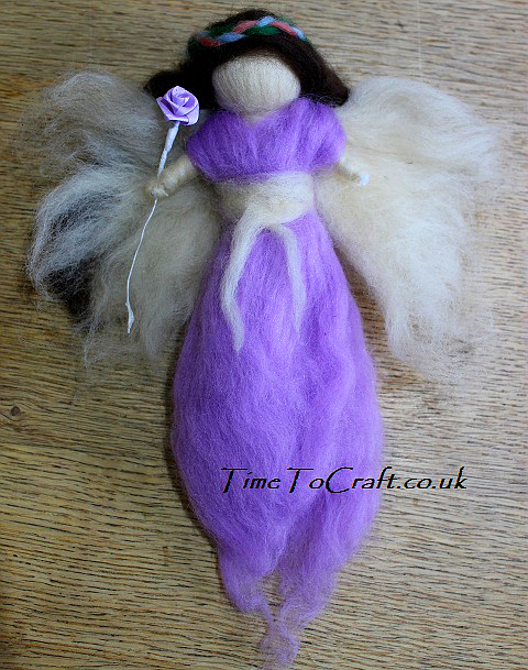 fairy wool doll