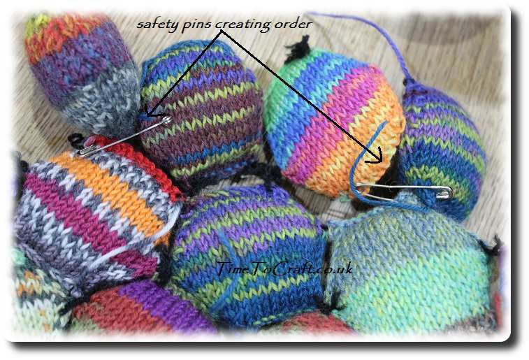 hexi puffs safety pinned