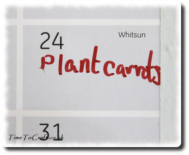 adding planting schedule to calendar