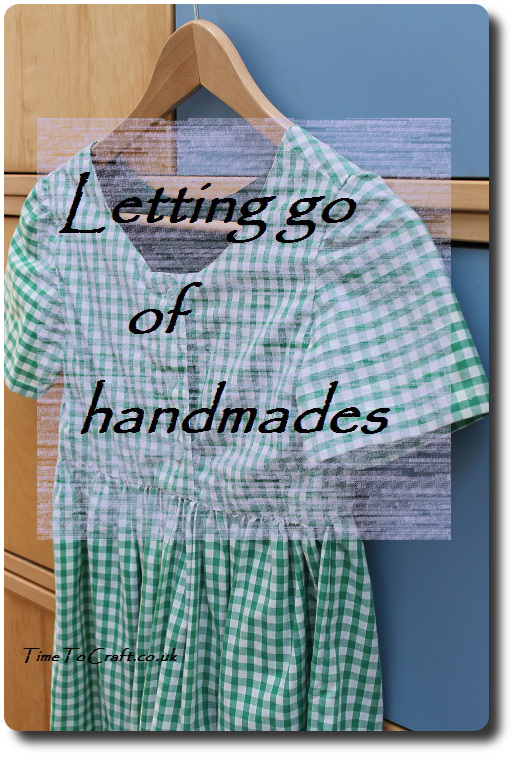 letting go of handmades
