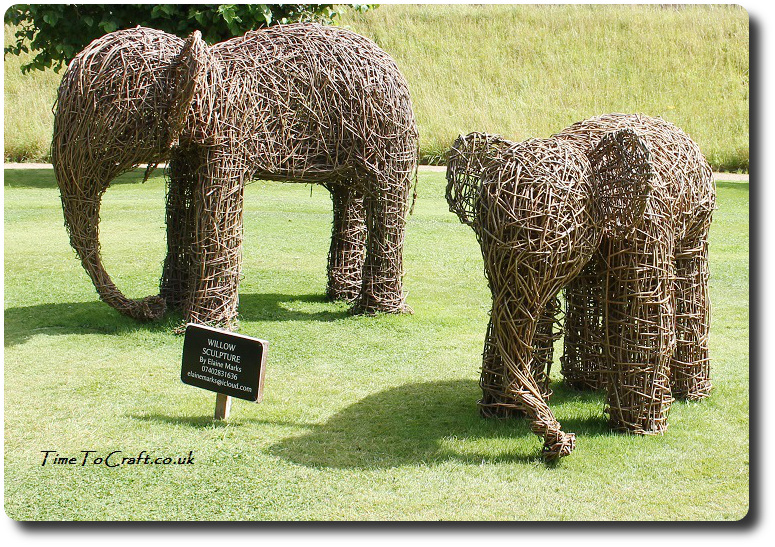 elephant willow weaving