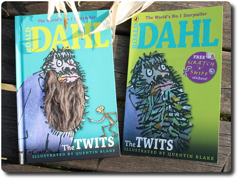 Roald Dahl The Twits hairy beard and stinky book