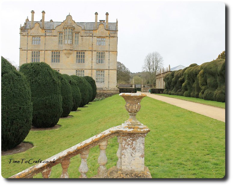 Montacute and the wobbly yew hedge