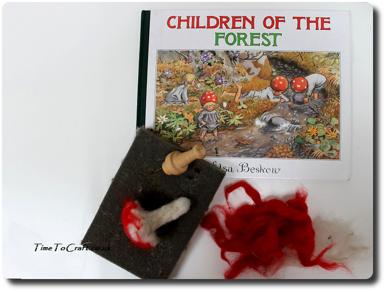 children-in-the-forest-needle-felted-toadstool