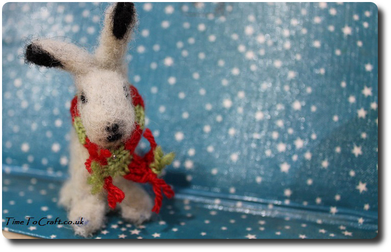 needle-felted-snow-hare